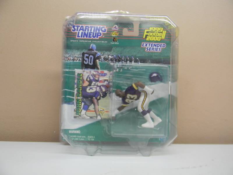 RARE - 19992000 HASBRO Starting Lineup   JOHN RANDLE  Minnesota Vikings HOFer  - STILL IN PLASTIC CASE - SEE PICTURES