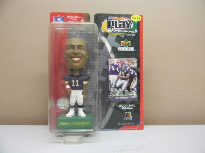 PLAY MAKERS DAUNTE CULPEPPER 2001 NFL EDITION - UPPER DECK - IN BOX - SEE PICTURES
