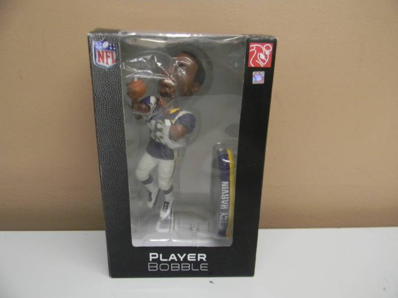 MINNESOTA VIKINGS PERCY HARVIN NFL FOOTBALL BOBBLE HEAD 2012 - SEE PICTURES