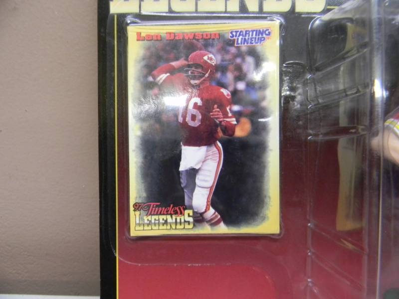 NFL Football Starting Lineup Timeless Legends Len Dawson Figure