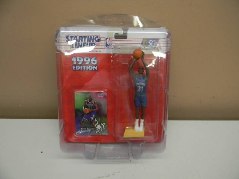 1996 Starting Lineup Kevin Garnett Timberwolves NBA ROOKIE - NEW IN BOX - SEE PICTURES