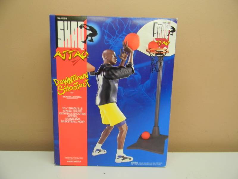 1993 Kenner SHAQ ATTAQ Downtown Shootout NEW IN BOX - SEE PICTURES