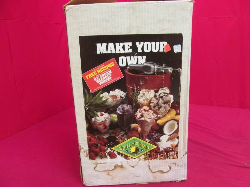 lot 73 image: ice cream maker