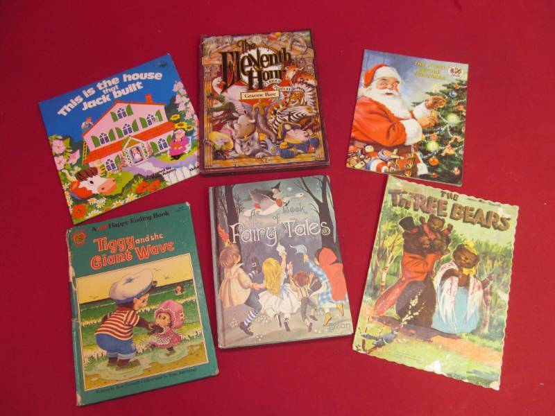 lot 181 image: vintage childrens books