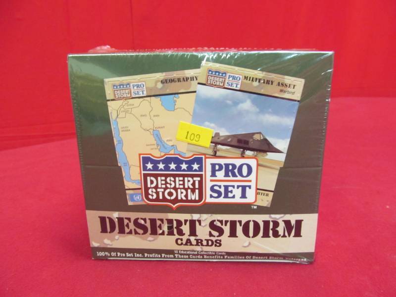 lot 109 image: Dessert Storm cards