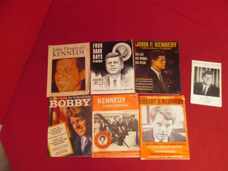 lot 130 image: Kennedy collectibles