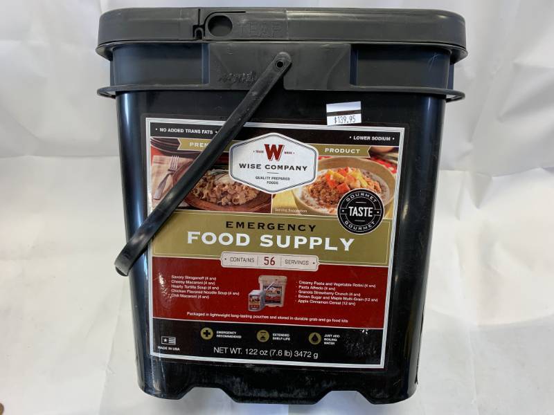 lot 4 image: Wise Company Emergency Survival Food Supply