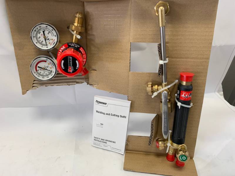 lot 57 image: Brand New Firepower Welding Torch & Regulator
