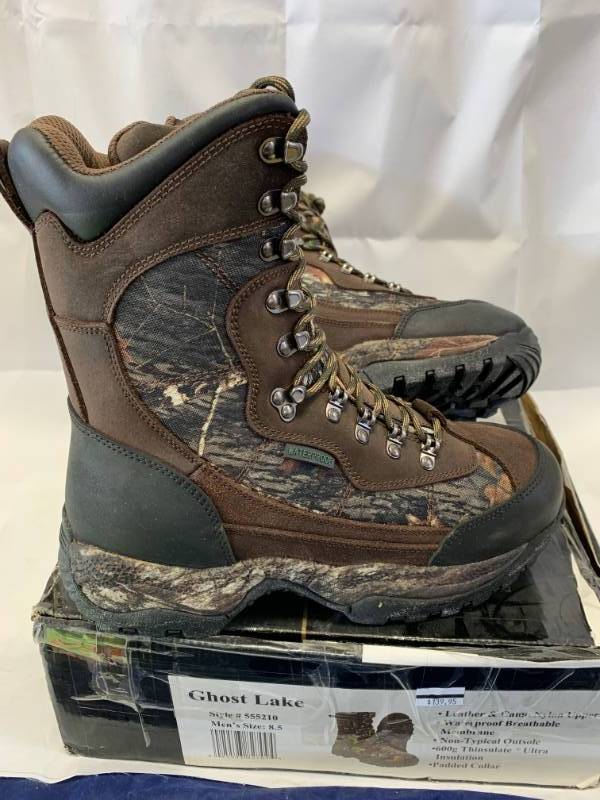 lot 44 image: Ghost Lake Mens Size 9 Boots