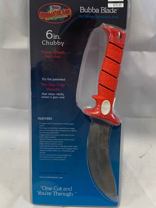 lot 47 image: Bubba Blade 6 Chubby High End Knife