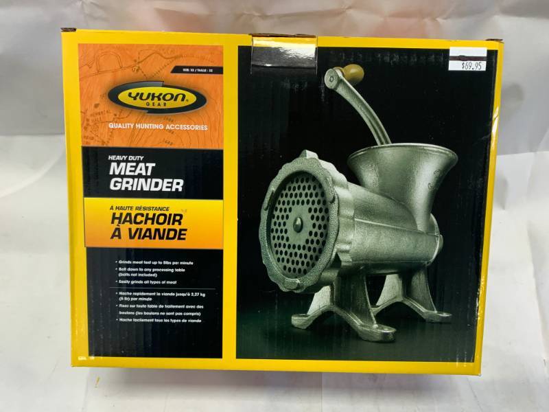 lot 48 image: Yukon Gear Meat Grinder