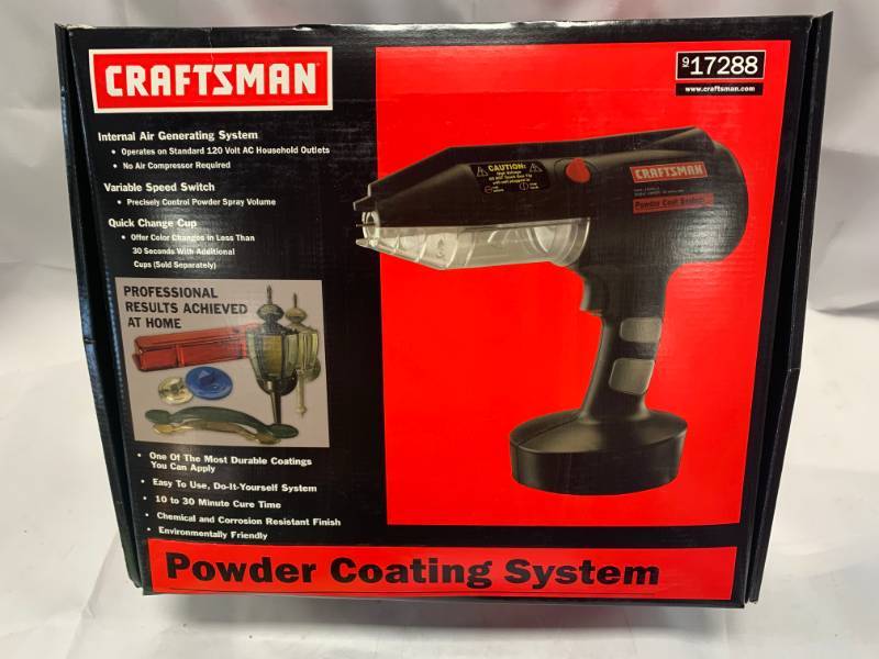 lot 97 image: Craftsman Powder Coating System