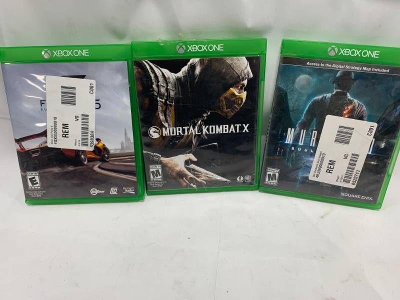 lot 110 image: Lot of 3 Xbox One Games