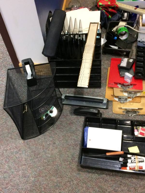 lot 55 image: Large Misc Lot Of Office Supplies