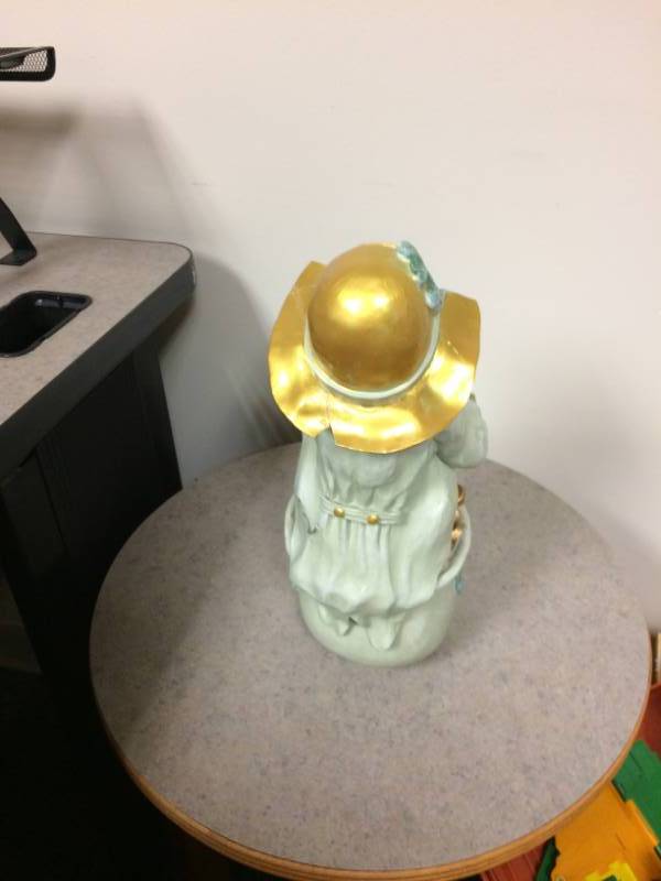 lot 76 image: Large Lucky Leprechaun Statue - St. Patricks Day Is Right Around The Corner