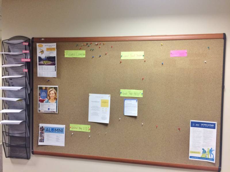 lot 212 image: Large Bulletin Board