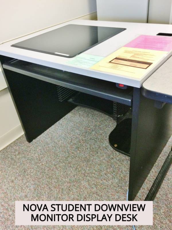 Wow Msrp 1200 Nova Solutions Student Computer Desk With Downview