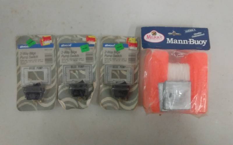 lot 16 image: 3-Plastic Organizers With Lures, Weights, More