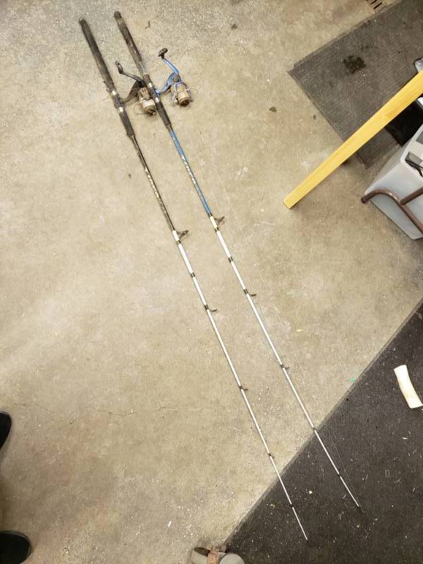 lot 20 image: 2-Shakespeare Tiger Rod & Reel Combos