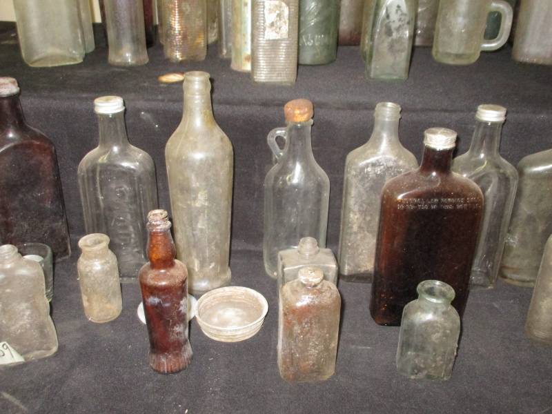 Collectible bottles and jars