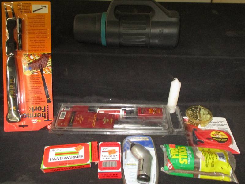 Handwarmer, Thermos, Tool set, Meat Thermometer, Gun Cleaning Kit and more