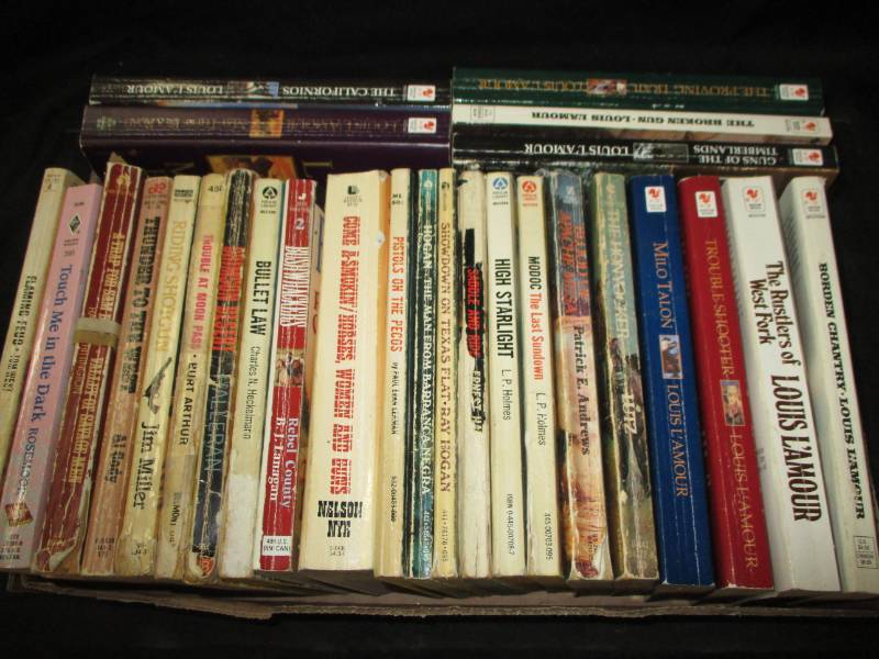 Western Books, lots of Louis Lamore