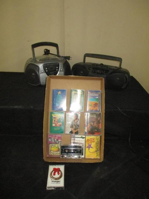 AMFM Cassette players and country holiday music