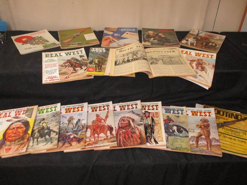 The Real West Collectible Magazines and some American Rifleman