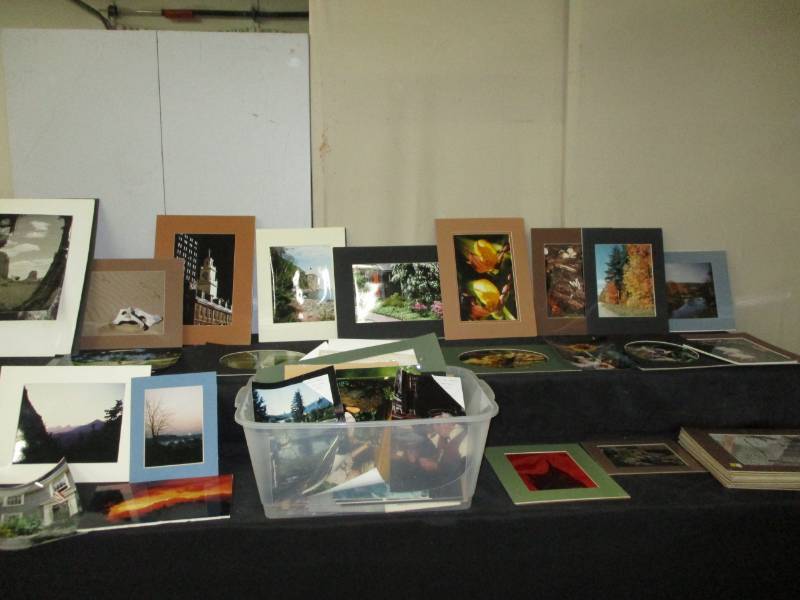 Several Large Matted prints
