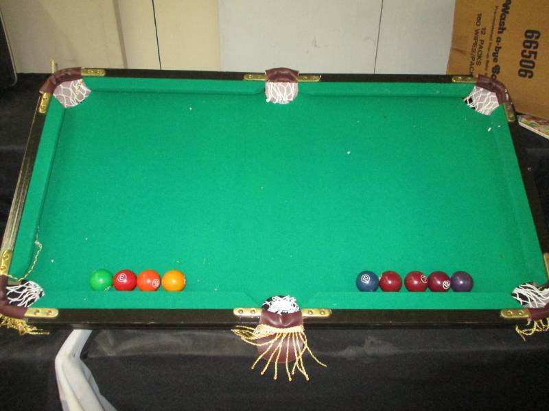 Table top Pool table