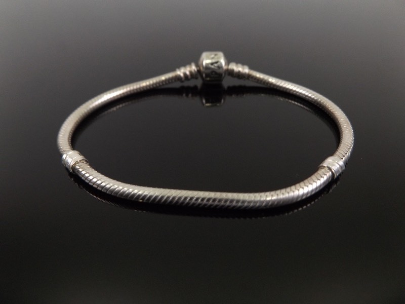 .925 Sterling Silver PANDORA Starter Bracelet