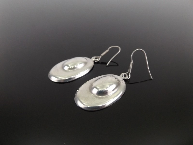 .925 Sterling Silver Dangle Earrings