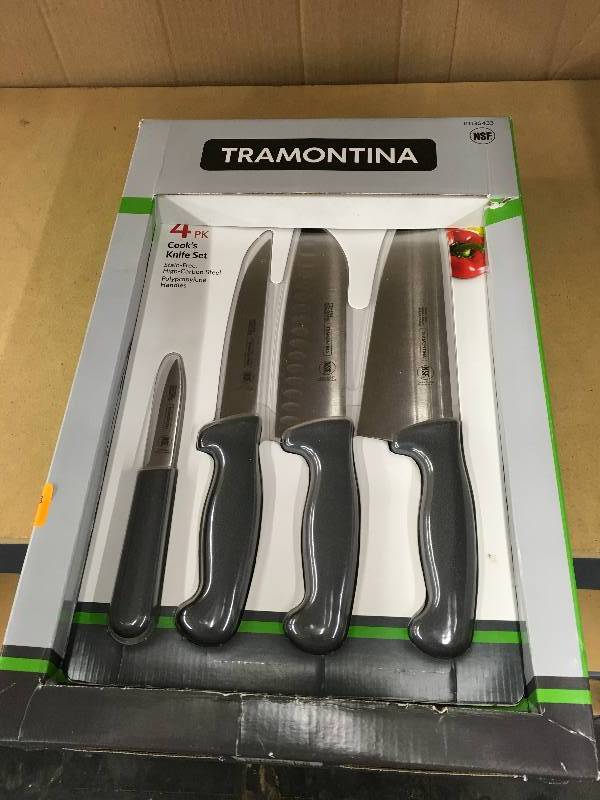 Tramontina 4Pk Knife set, Retail $33.99