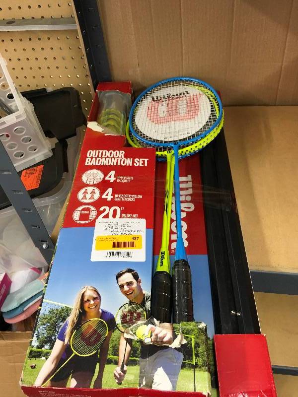 Wilson Badminton Set, Retail $39.99
