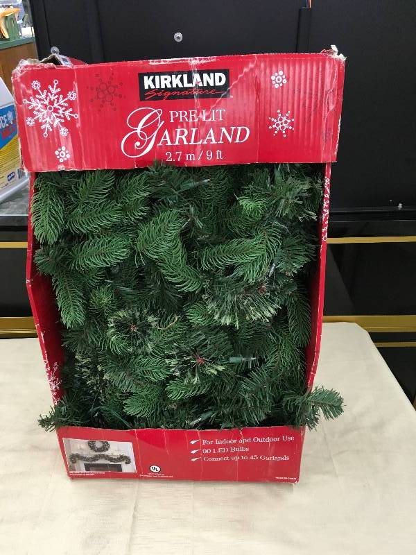 Kirkland Signature Garland, Retail $29.99