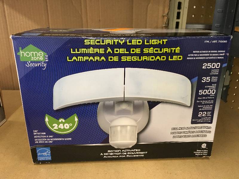 LED Security Light, Retail $39.99