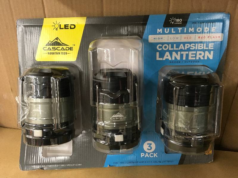 Cascade Multi Mode Collapsible Lantern, Retail $27.99