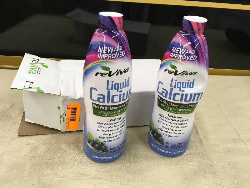Reviva Liquid Calcium, Retail $31.99