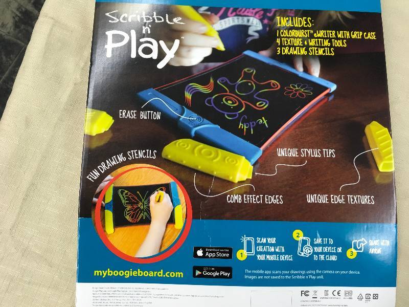 Scribble N Play Boogie Board, Retail $22.99