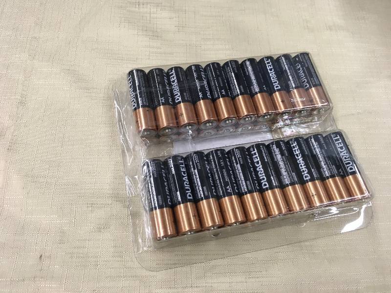 Duracell 40PK AA Batteries, Retail $15.99