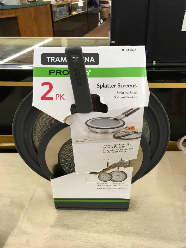 Tramontina 2PK Splatter Screen, Retail $15.99