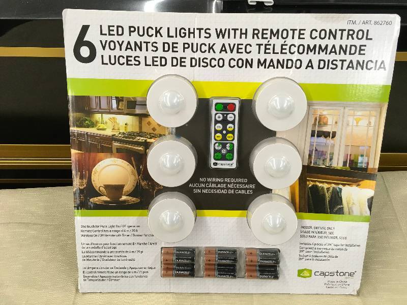 Puck Lights, Retail $18.99