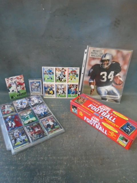lot 16 image: 1990 Collector Set - Score NFL Football Cards and More