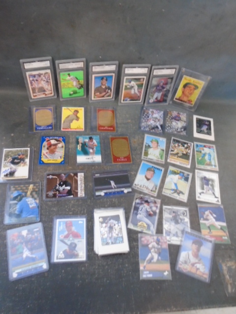 lot 20 image: Baseball Cards 1950 - 2010, Some Vintage, Graded or Autographed