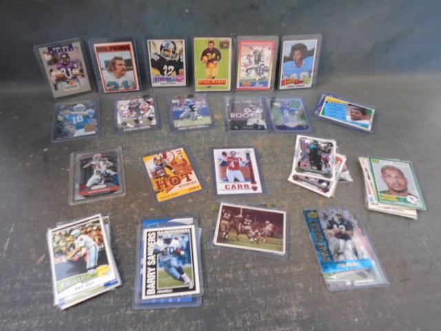 lot 24 image: Football Cards with Junior Seau, Peyton Manning and More