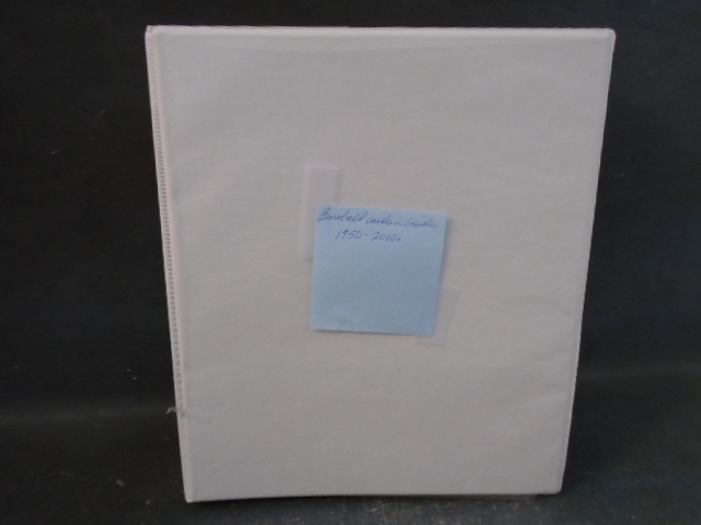 lot 25 image: Baseball Cards in Binder, 1950s - 2010