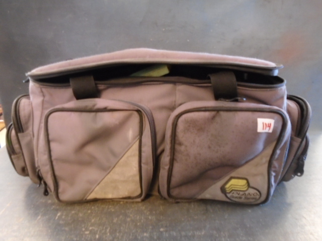 lot 28 image: Soft Cover Tackle Box and More