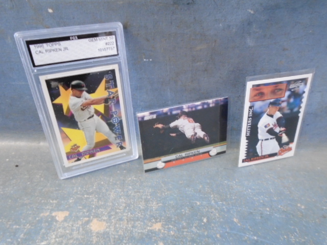 lot 44 image: Cal Ripken Jr Cards, Graded and More