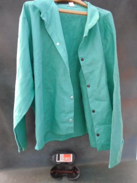 lot 37 image: Welding Goggles and Shirt