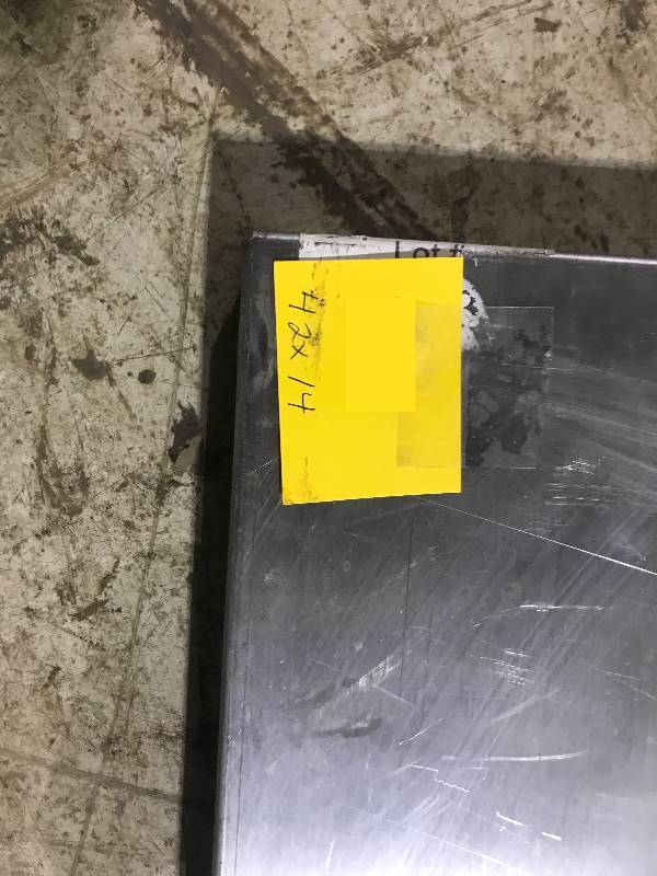 lot 63 image: Stainless Steel Shelf42x14